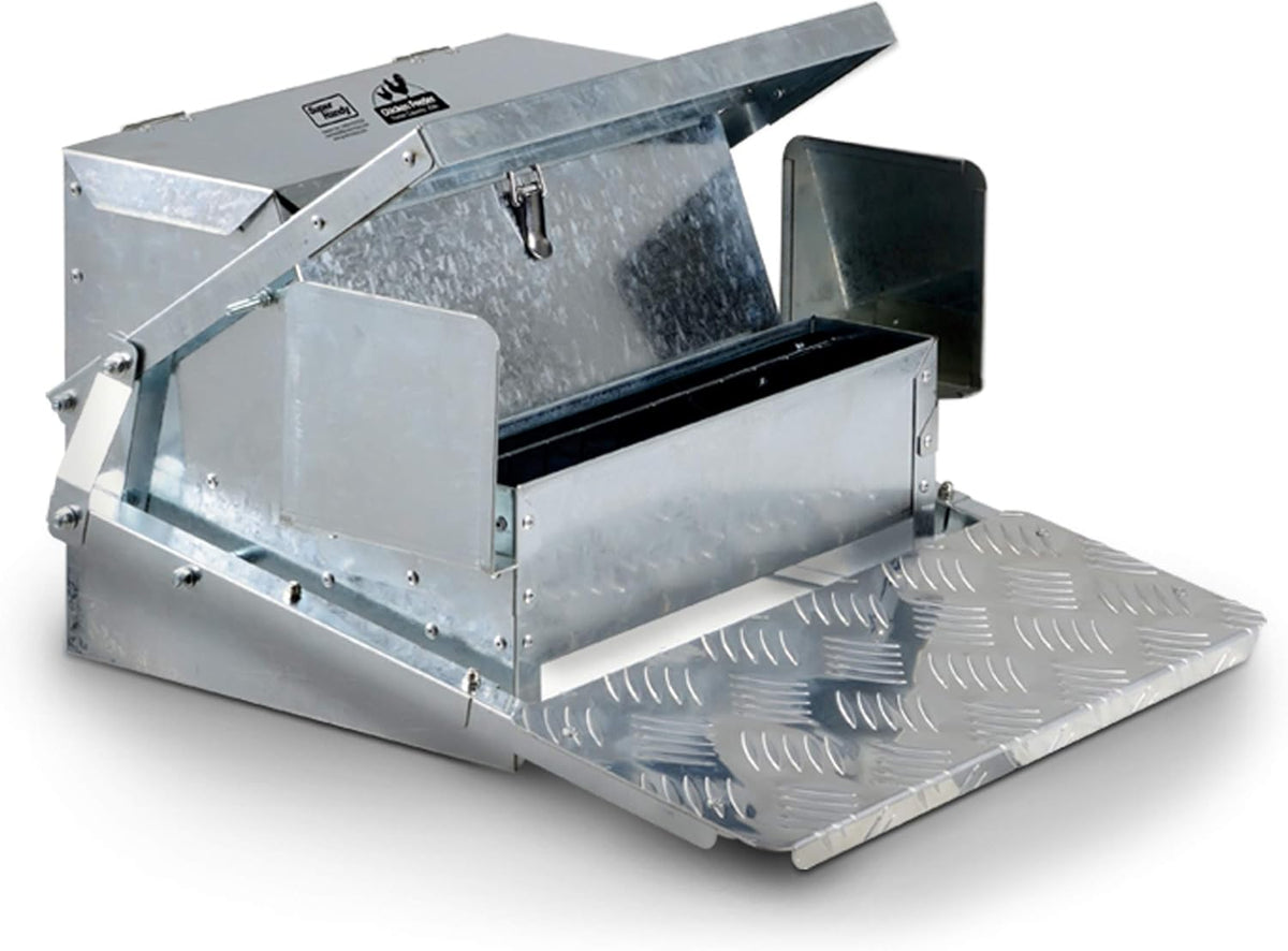 Chicken Feeder Automatic 20lbs Capacity Galvanized Steel V30503