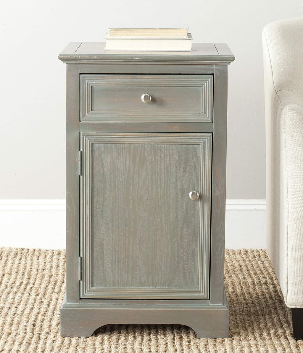 French Grey End Table F234