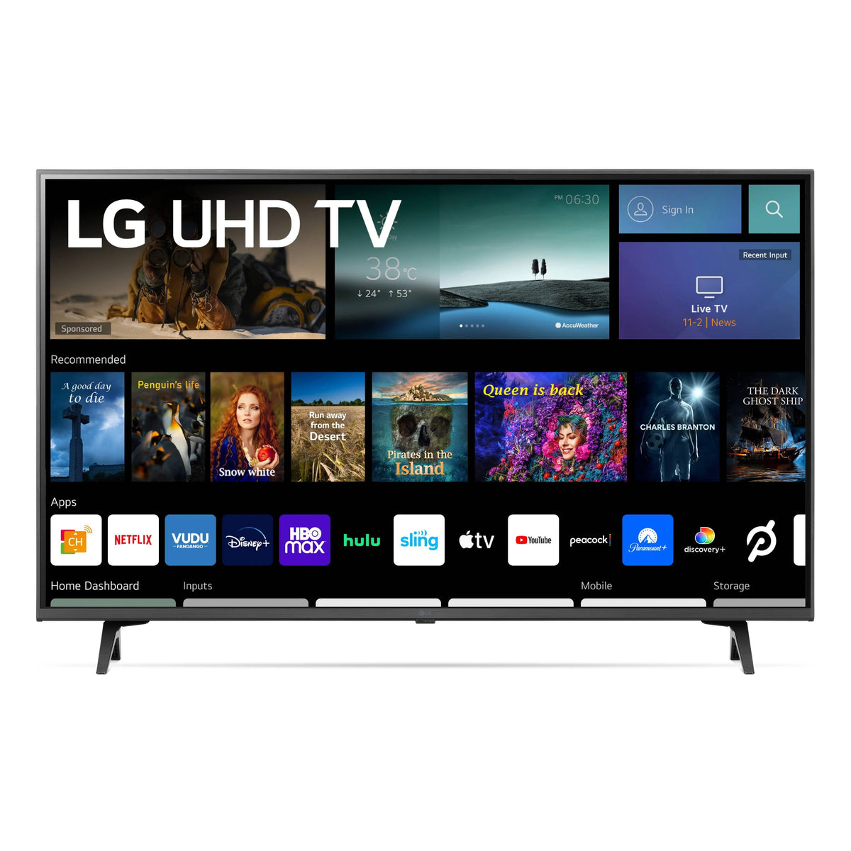 43 Class 4K UHD Smart TV M762