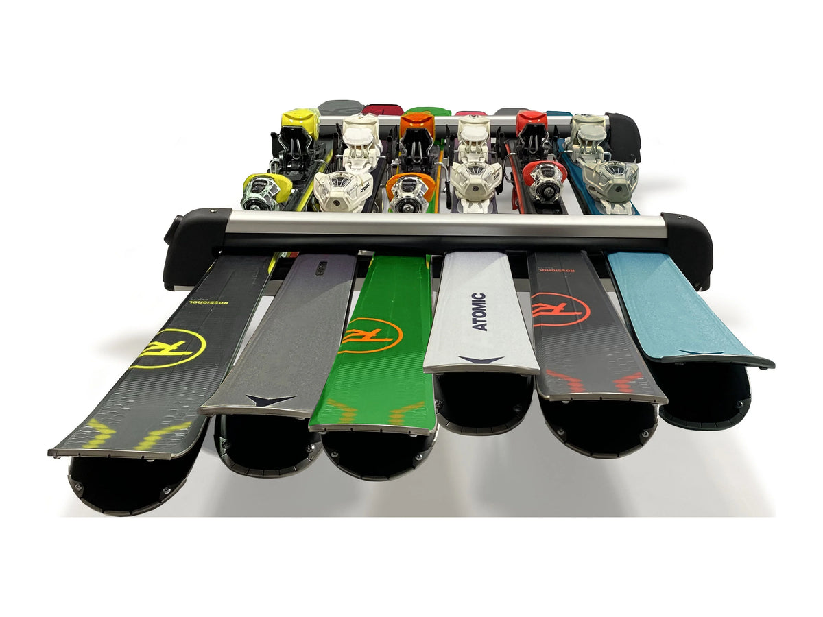 Universal Ski/Snowboard Racks Carriers for 6 Pairs Skis or 4 Snowboards K673938