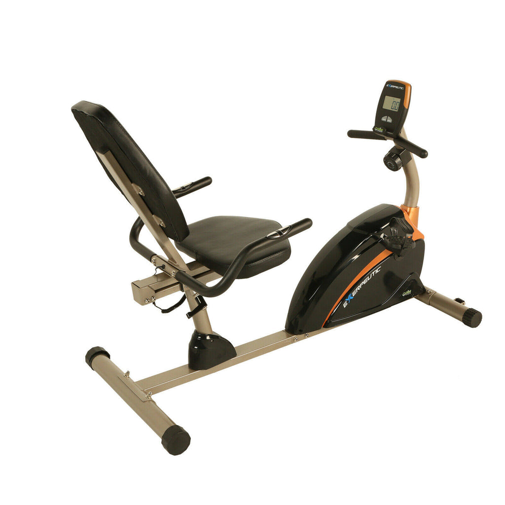 High-Capacity Recumbent Bike with Bluetooth O8954