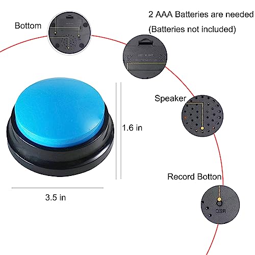 Green Orange Voice Recording Button for Pet Training X76564