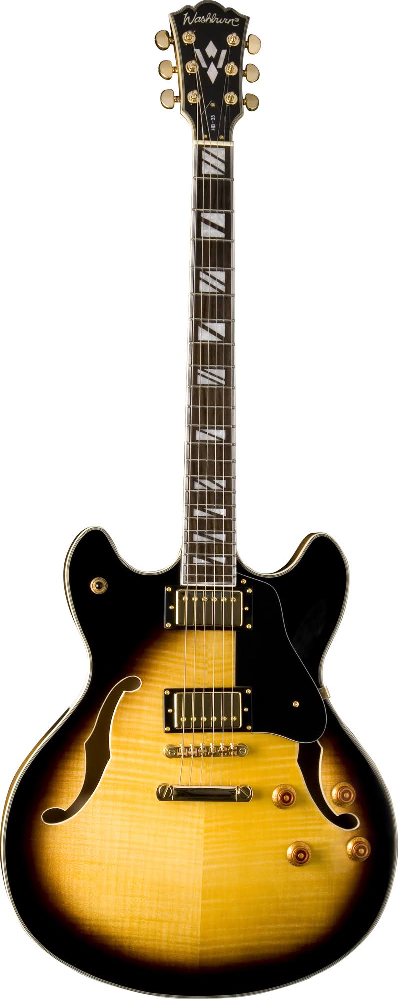 Tobacco Sunburst Semi-Hollowbody Guitar M779