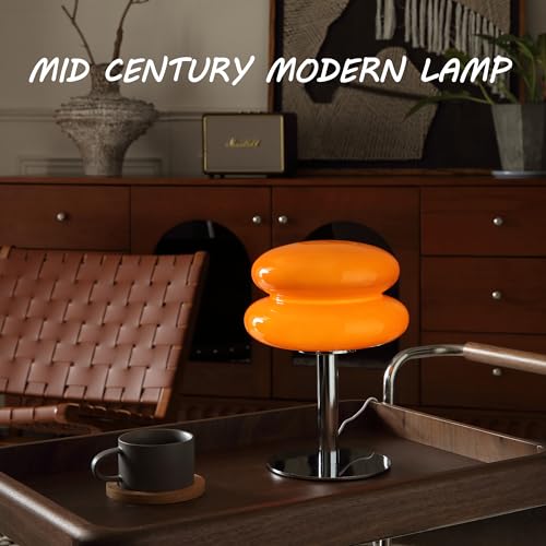 White Glass Bedside Table Lamp Z7014