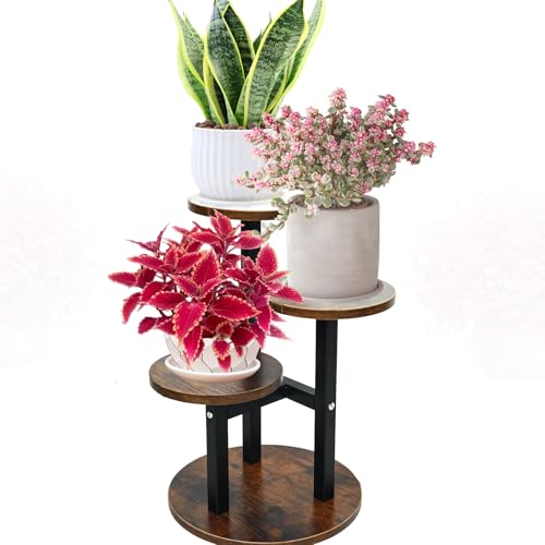 3-Tier Wooden Plant Stand U74989