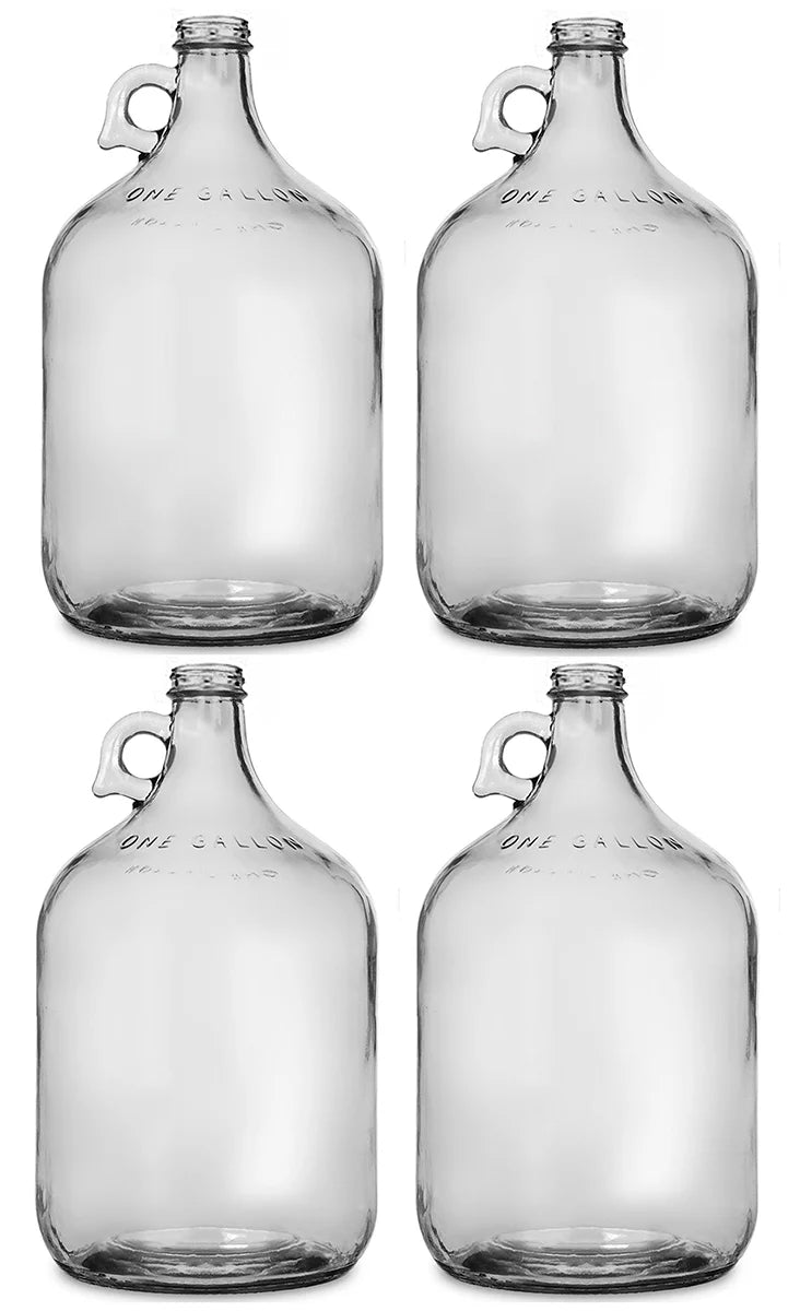1 Gallon Glass Jug Set of 4 J567