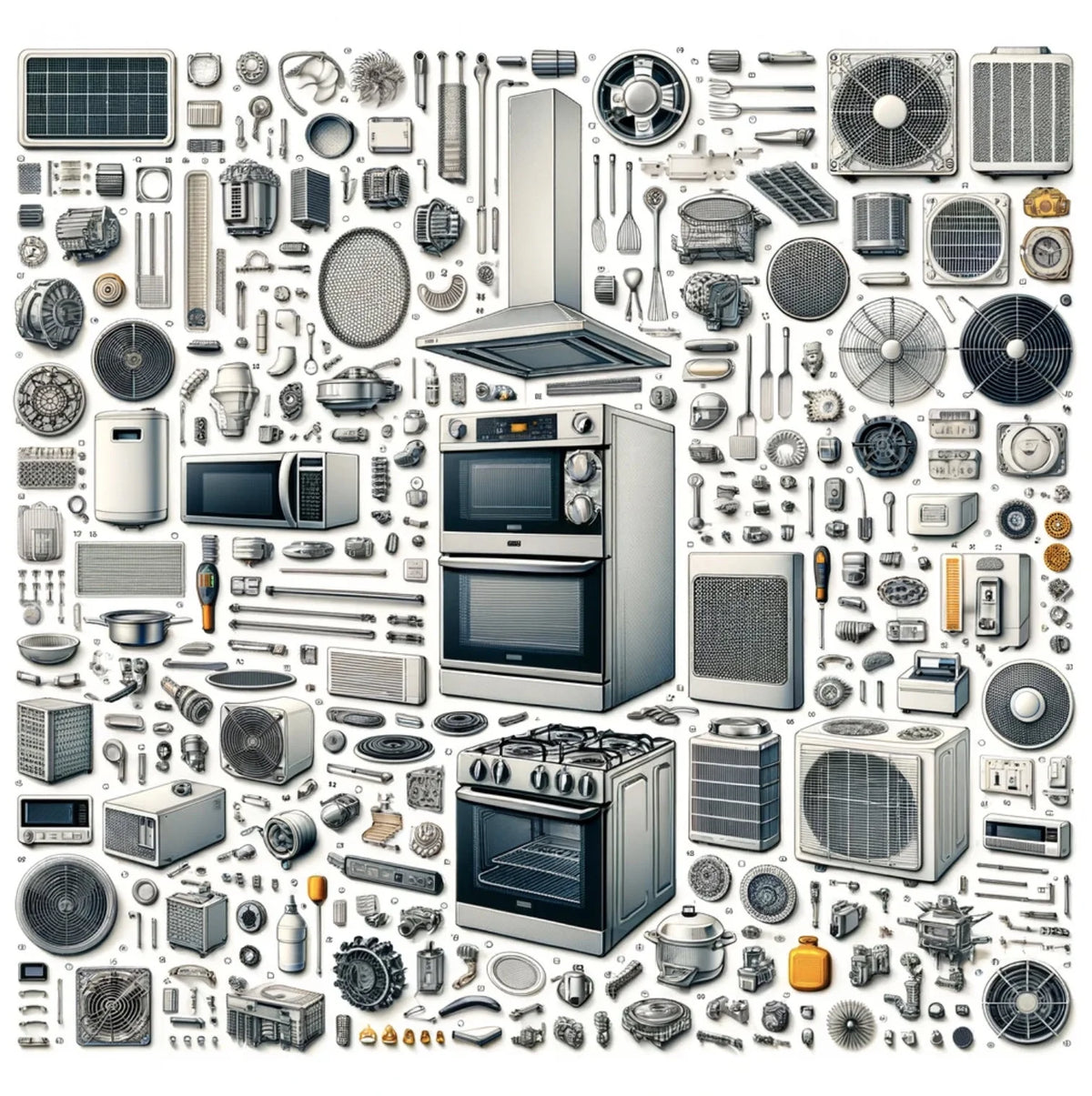 Microwave Door E512