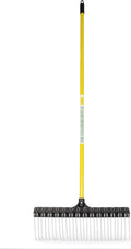 55” Lightweight Fiberglass Handle Rake with 21” Head G496