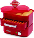 Red Transparent Hot Dog Food Steamer G42107
