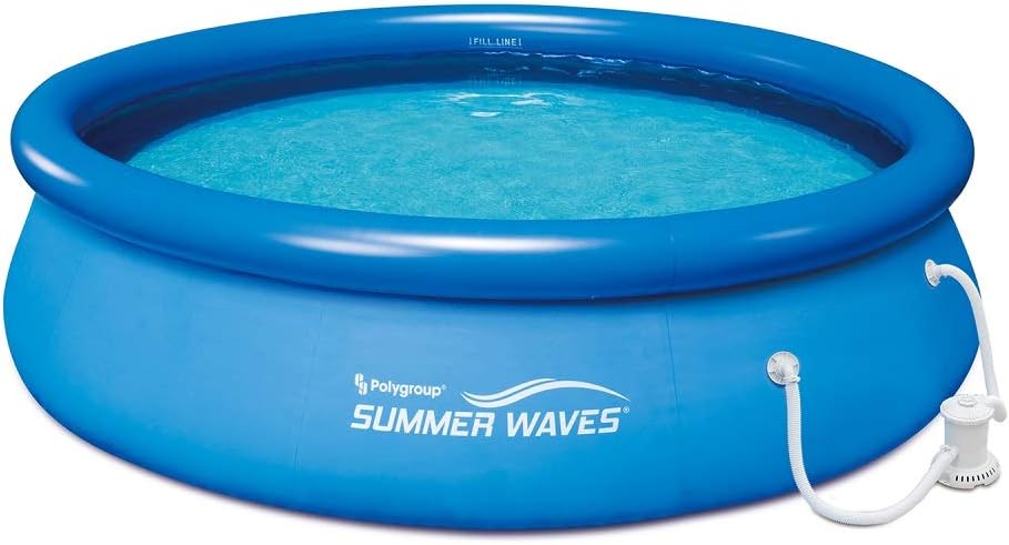 10' x 30 Quick Set Above Ground Swimming Pool with Filter Pump C94864