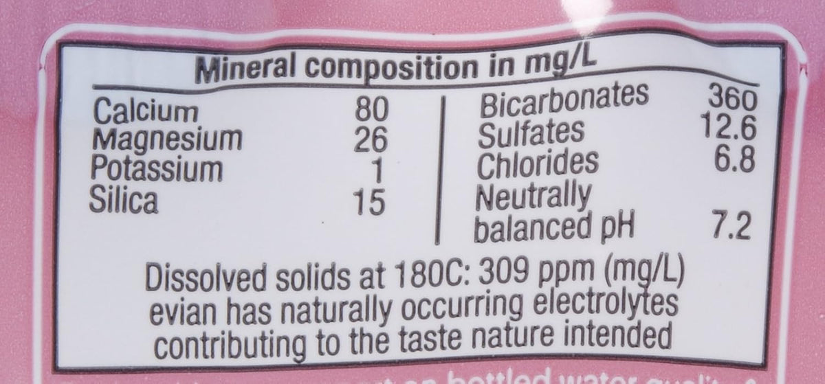 Natural Spring Water, 16.9 oz, 6 pk N845036