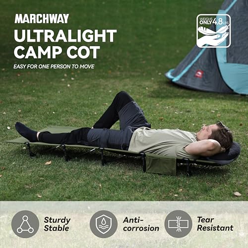 Ultralight Folding Camping Cot Bed U1493
