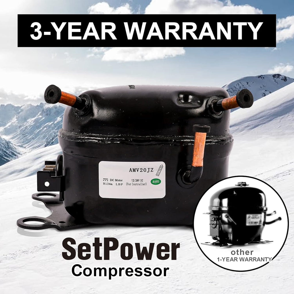 12 Volt Portable Refrigerator Freezer 21qt M29341