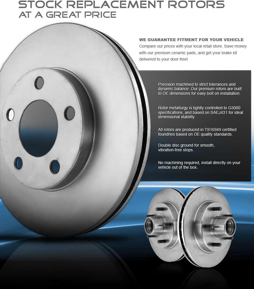 279.7mm 3 Lug Brake Disc Rotors Q640