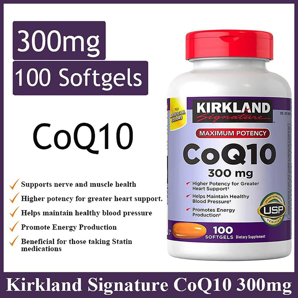 300 mg CoQ10 100 Softgels (Pack of 2) P2279