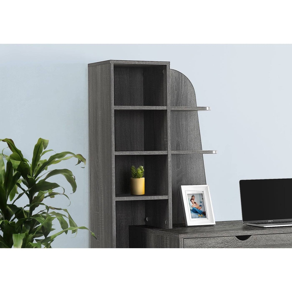 Computer Desk with Bookcase K9278