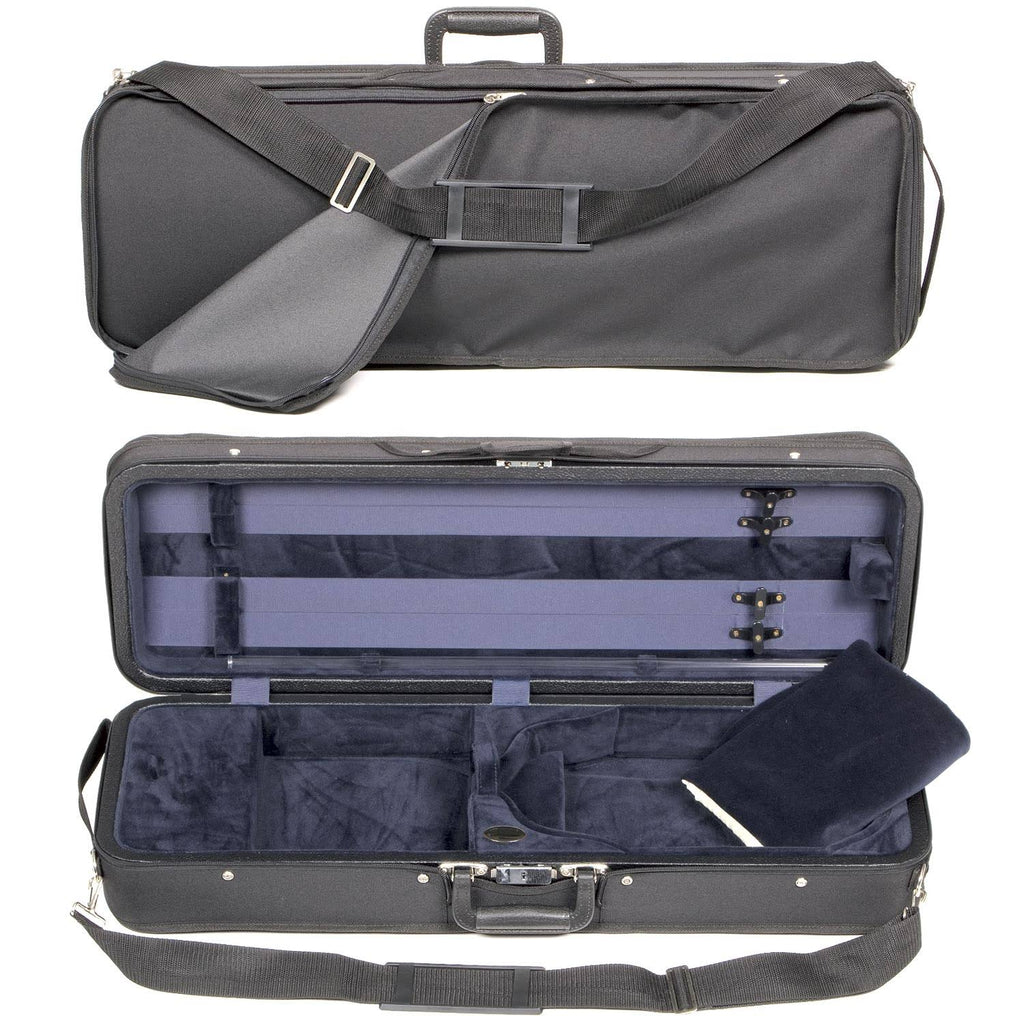 Blue Velour Oblong Suspension Violin Case O397990