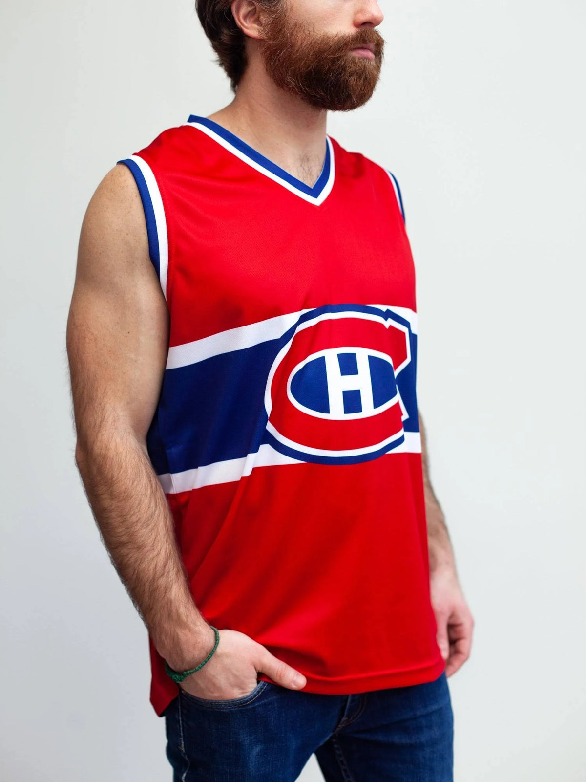 Hockey Tank XXXL Red Polyester F6507