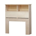 Unfinished Twin Bookcase Headboard U52029