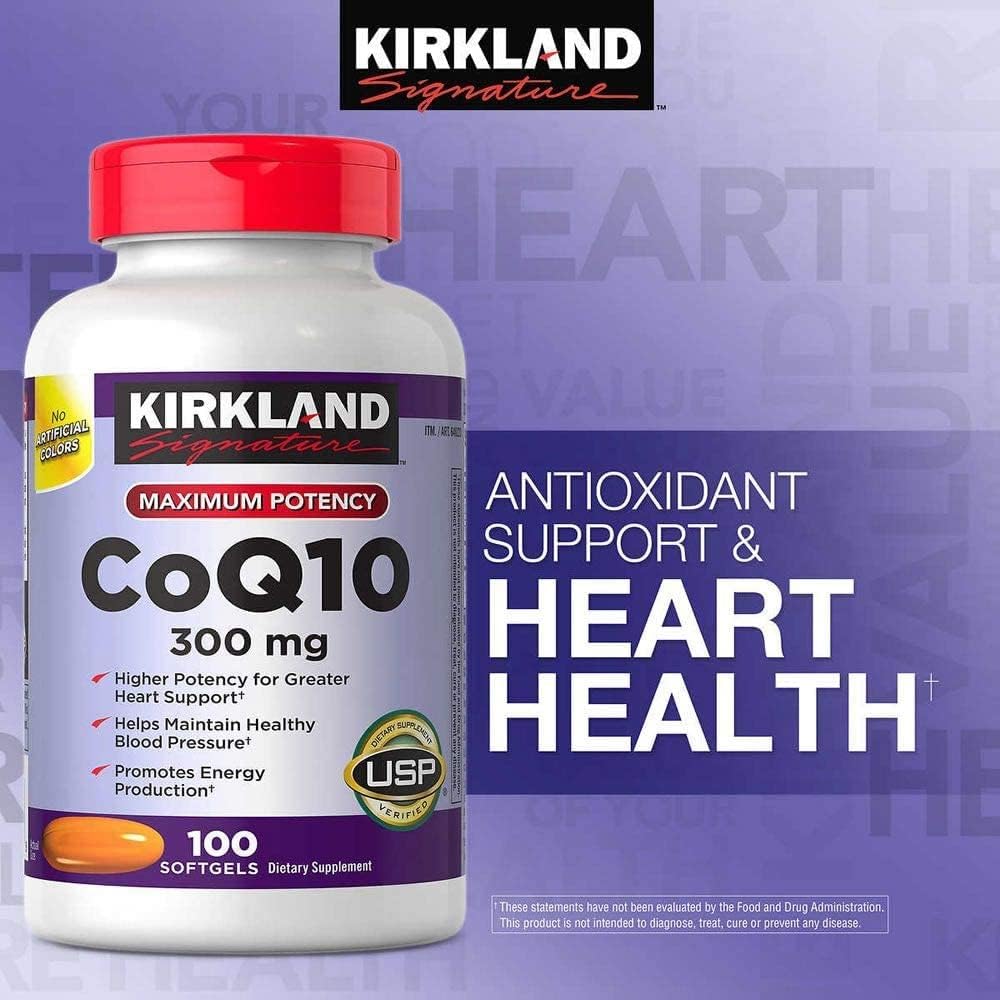 300 mg CoQ10 100 Softgels (Pack of 2) P2279