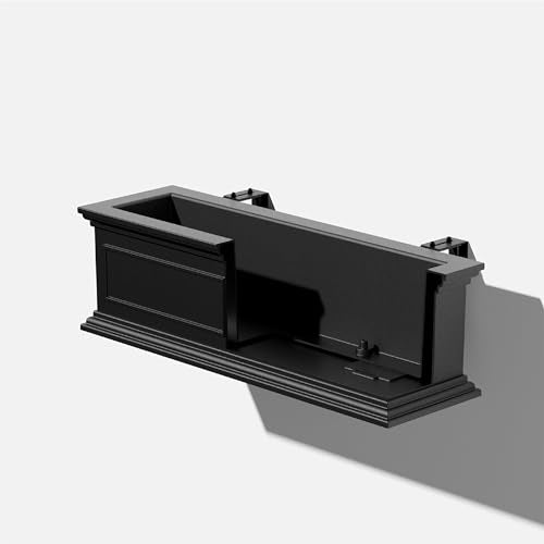 Plastic Rectangular Railing Planter Z705288