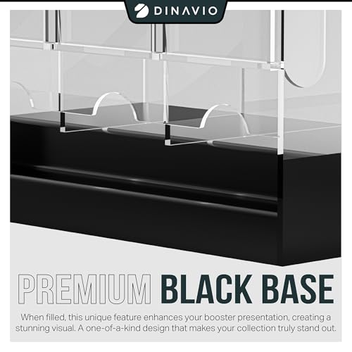 3-Slot Booster Pack Dispenser with Black Base G78034