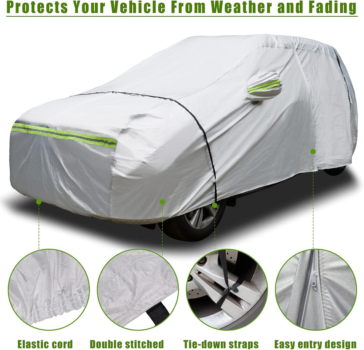Waterproof All Weather Car Cover Y492290