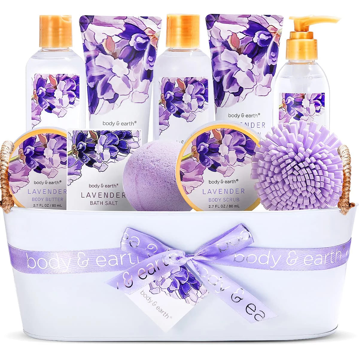 11 Pcs Lavender Bath Gift Sets P56723