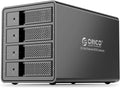 4 Bay USB 3.0 SATA External Hard Drive Enclosure for 3.5 inch HDD Aluminum Alloy RAID Enclosure B406207