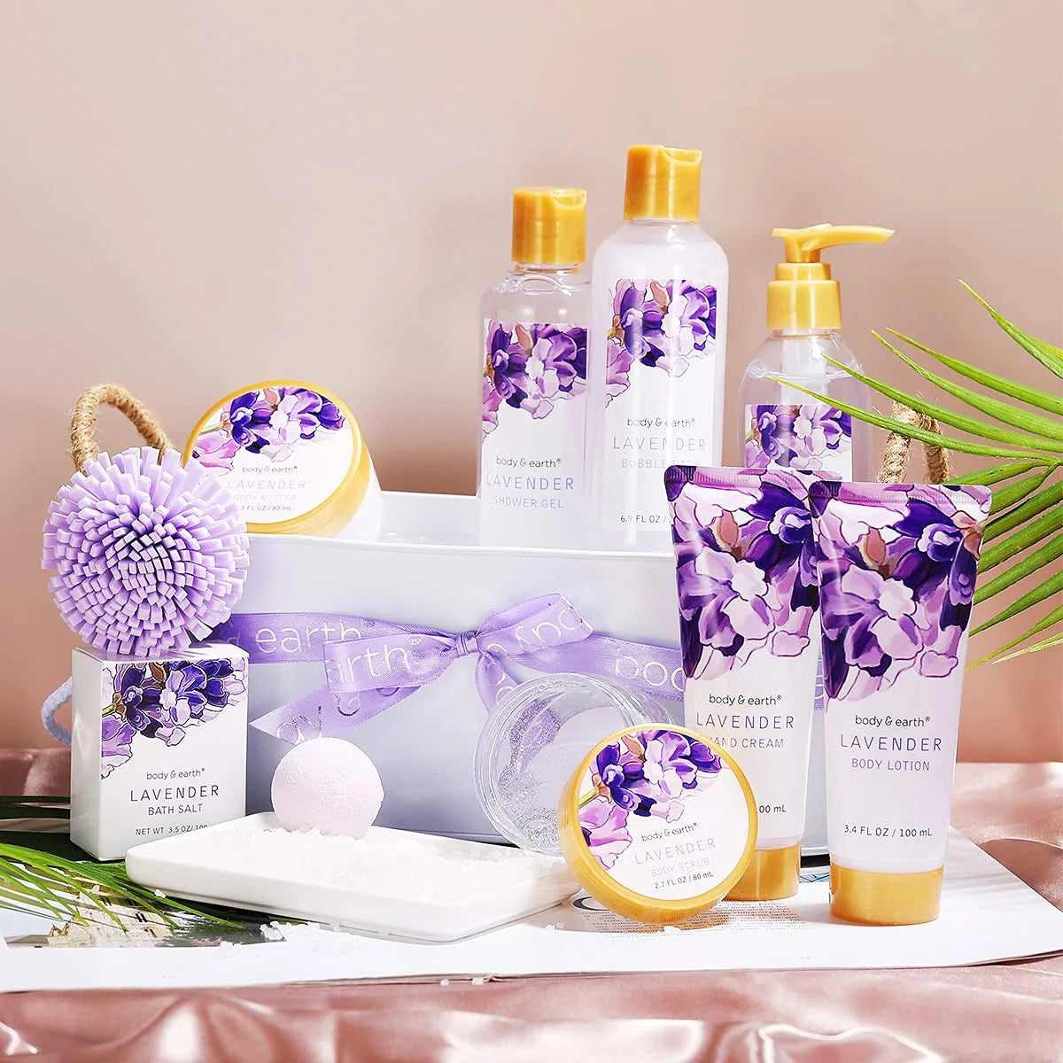 11 Pcs Lavender Bath Gift Sets P56723
