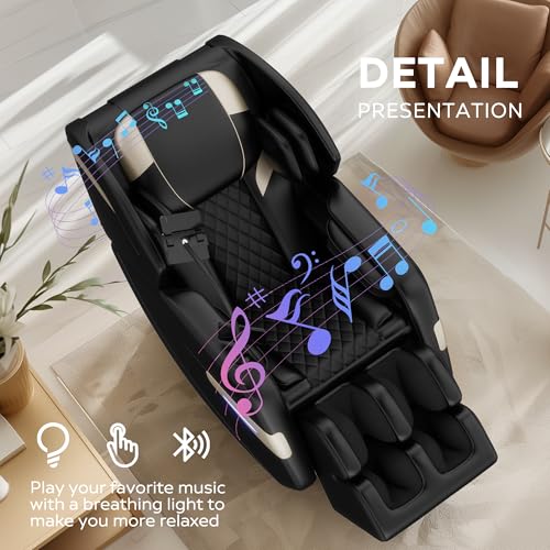 Zero Gravity Shiatsu Massage Chair Recliner with Heating E366