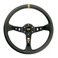 Black Leather Steering Wheel J798