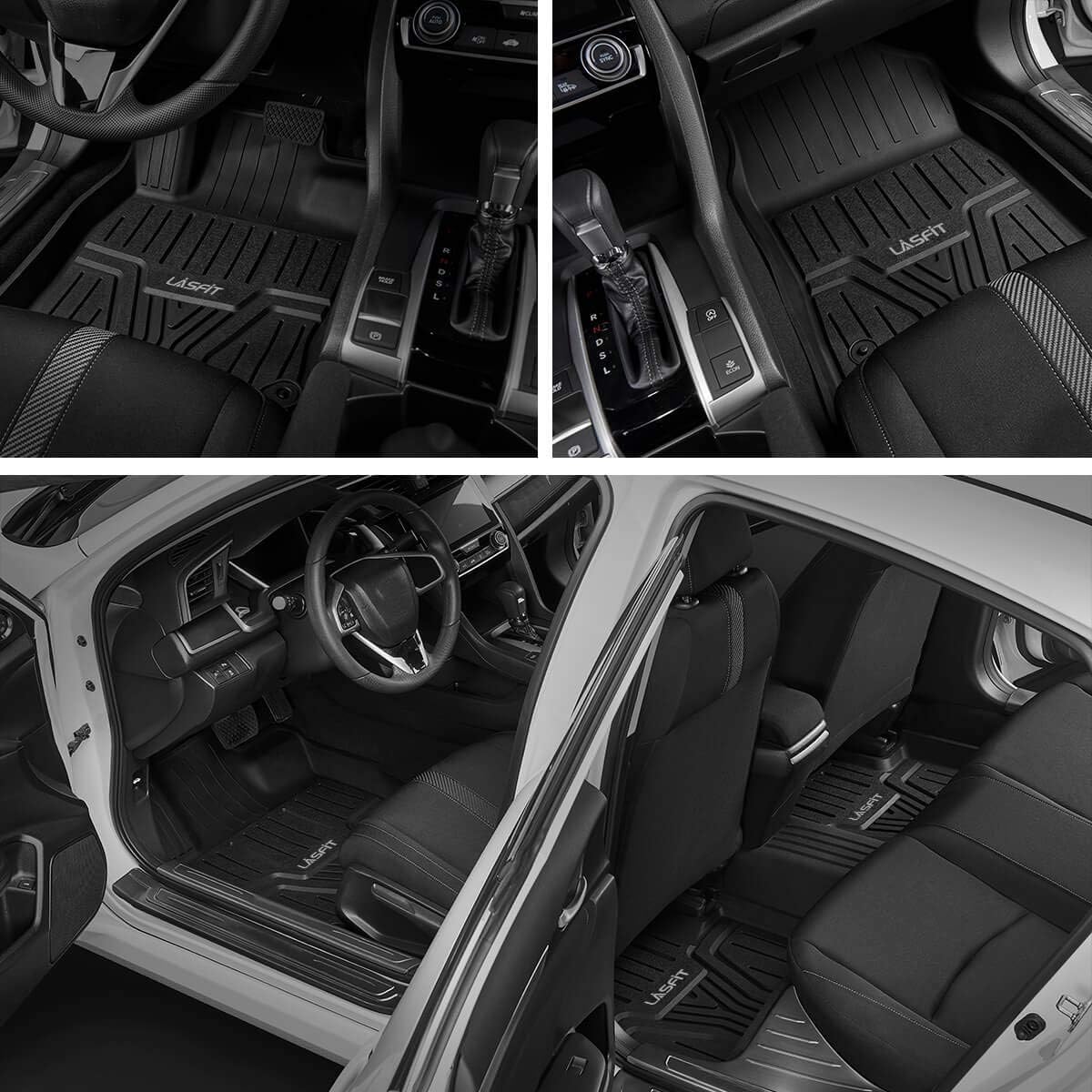 All Weather TPE Car Floor Liners 1st & 2nd Row K667