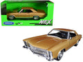 Gold Metallic 1/24 Diecast Model Car A12123