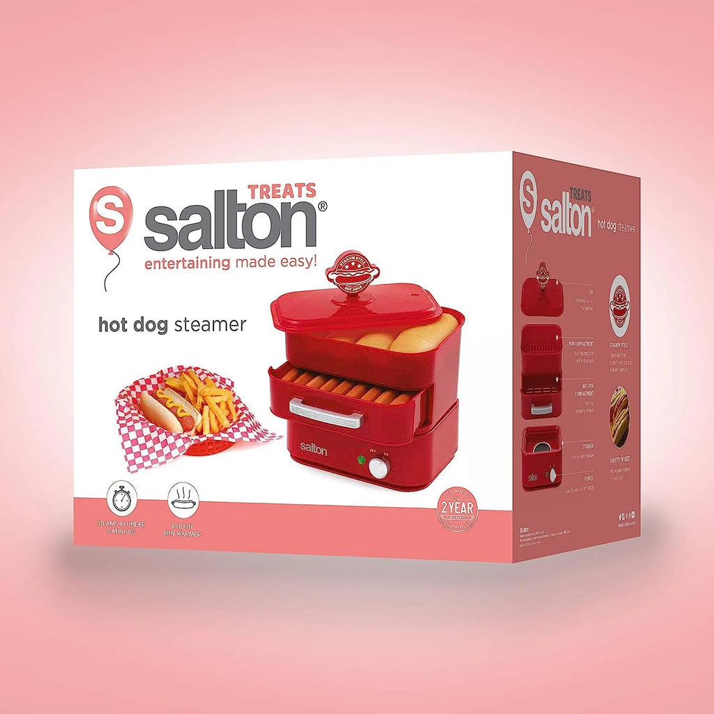Red Transparent Hot Dog Food Steamer G42107
