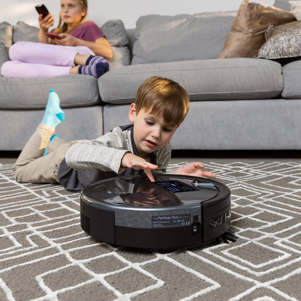 Charcoal Wet/Dry Robotic Vacuum O495