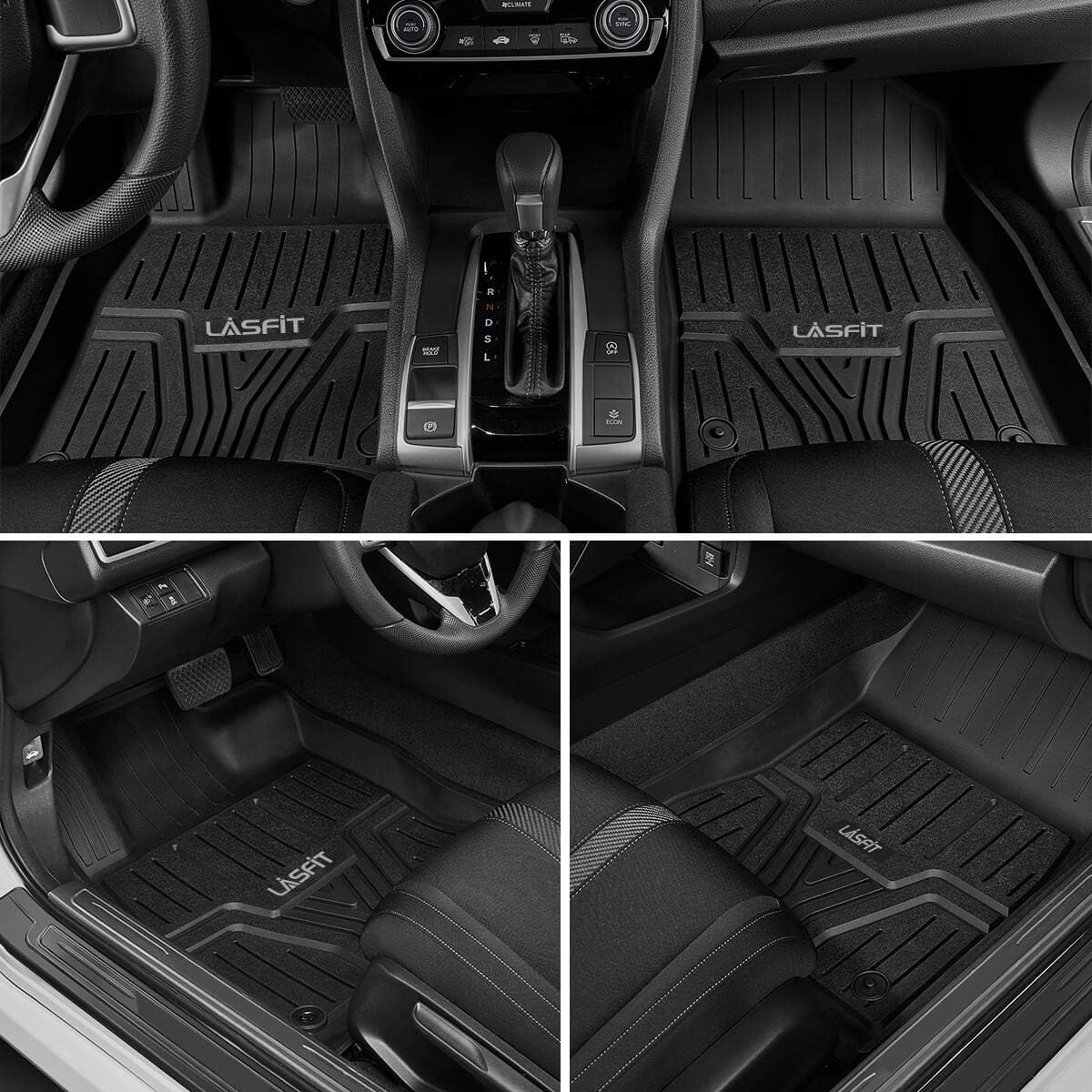 All Weather TPE Car Floor Liners 1st & 2nd Row K667