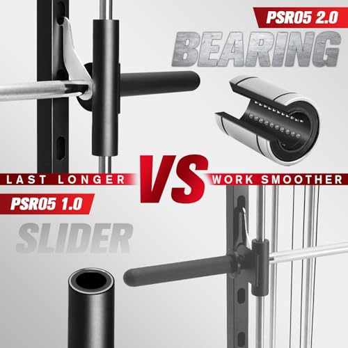 Smith Machine Power Rack with LAT-Pull Down System S3049