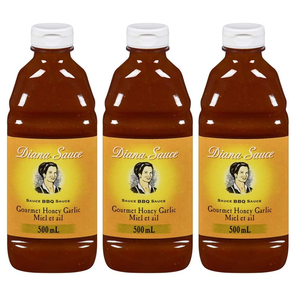 Honey Garlic Barbeque Sauce 500ml 3-Pack M674