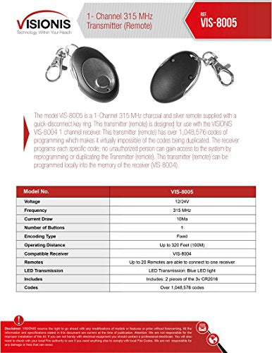 One Door Access Control Electromagnetic Lock Kit with Wireless Receiver Remote and PIR Kit Y95674