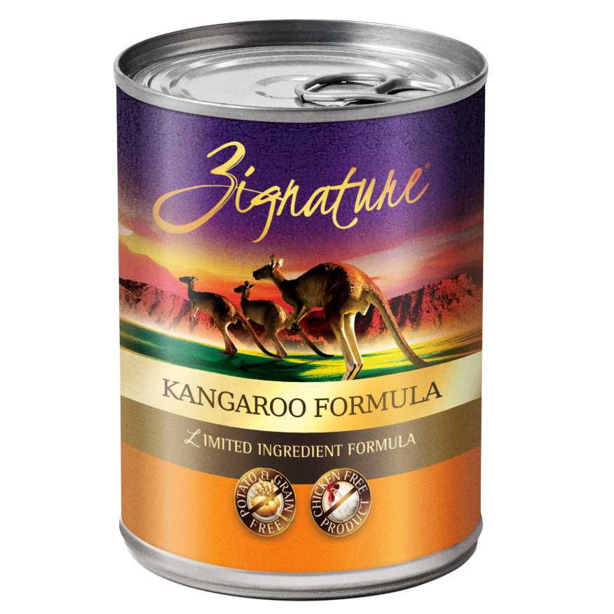 13-oz 12 ct Canned Kangaroo Dog Food U9456