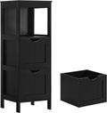 Narrow White 3 Drawer Bathroom Floor Cabinet Y255