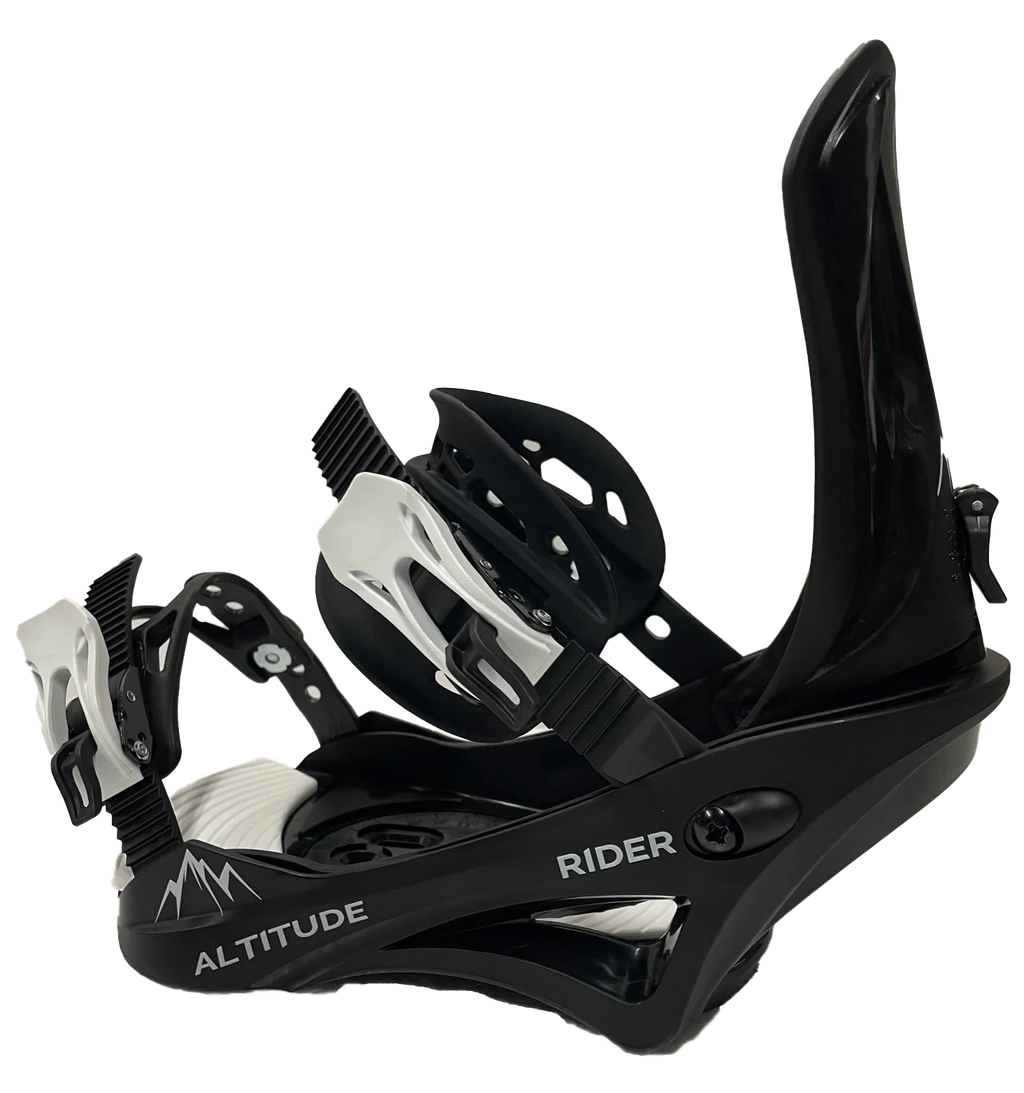Black Snowboard Bindings L/XL E89268