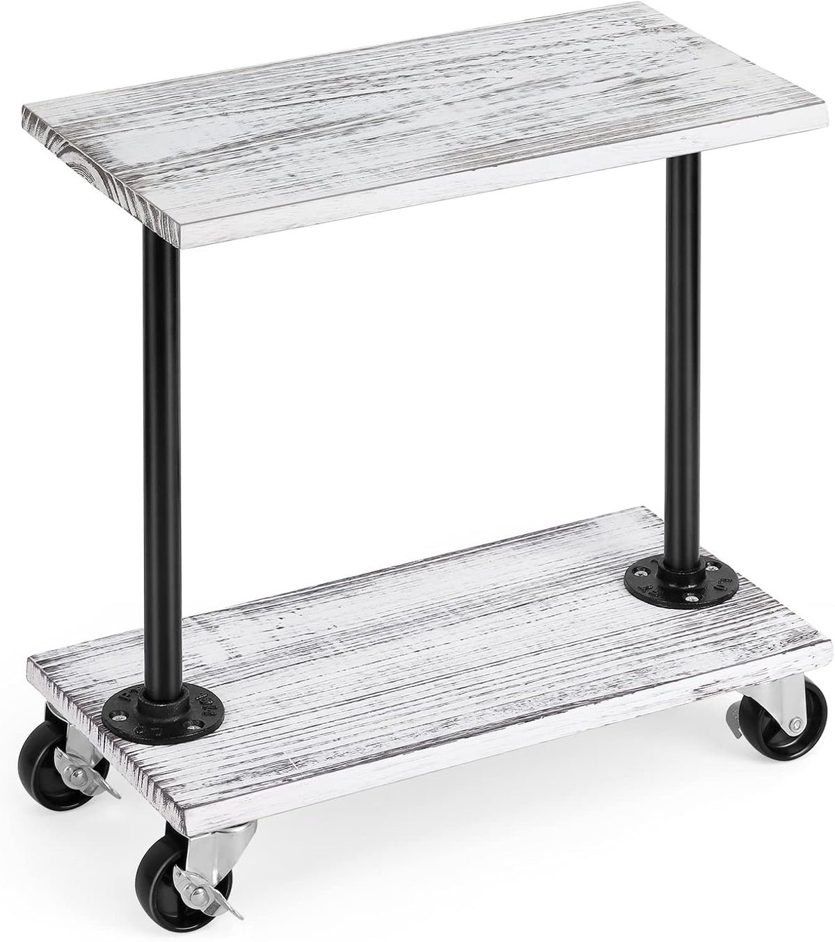 Narrow End Table with Wheels D546979