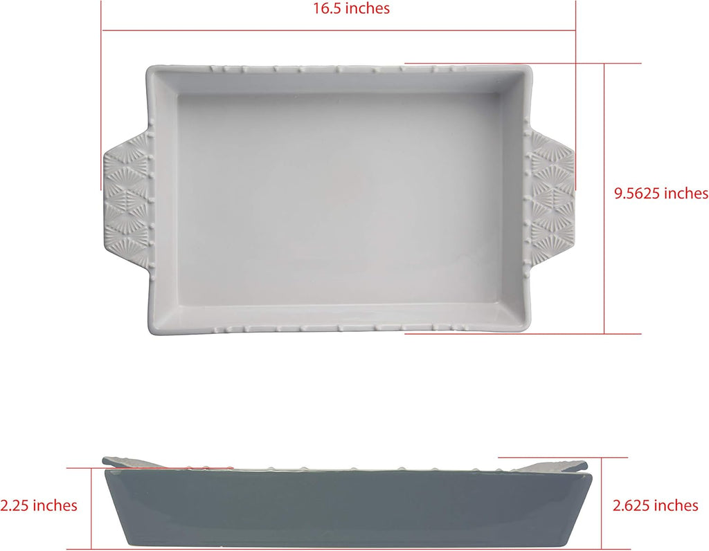13 x 9 inch Stoneware Baking Dish D8702