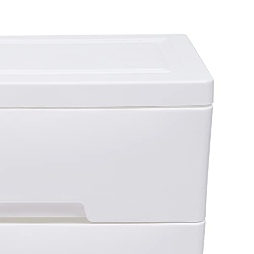 Blue Plastic 5 Drawers Storage Dresser C27768