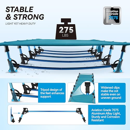 Ultralight Folding Camping Cot Bed U1493