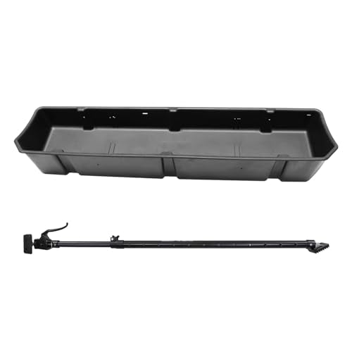 Full Size Truck Bed Storage Cargo Organizer with Adjustable Bar U257