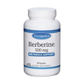 Berberine 500 mg 60 Capsules Indian Barberry Non-GMO Vegan H426