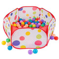 Six-sided Ball Pit Tent with 200 Plastic Balls E93041